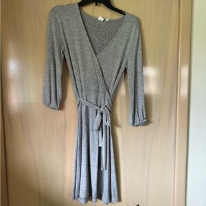 Gap XS Short Navy long sleeve dress